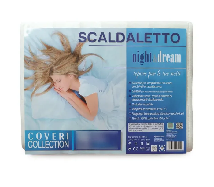 Coperta Termica Elettrica Matrimoniale 120W Enrico Coveri Vendita online - immagine 2