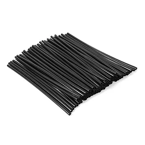 Copertura a raggi, Pelli per moto Razze a raggi avvolge la protezione Nero