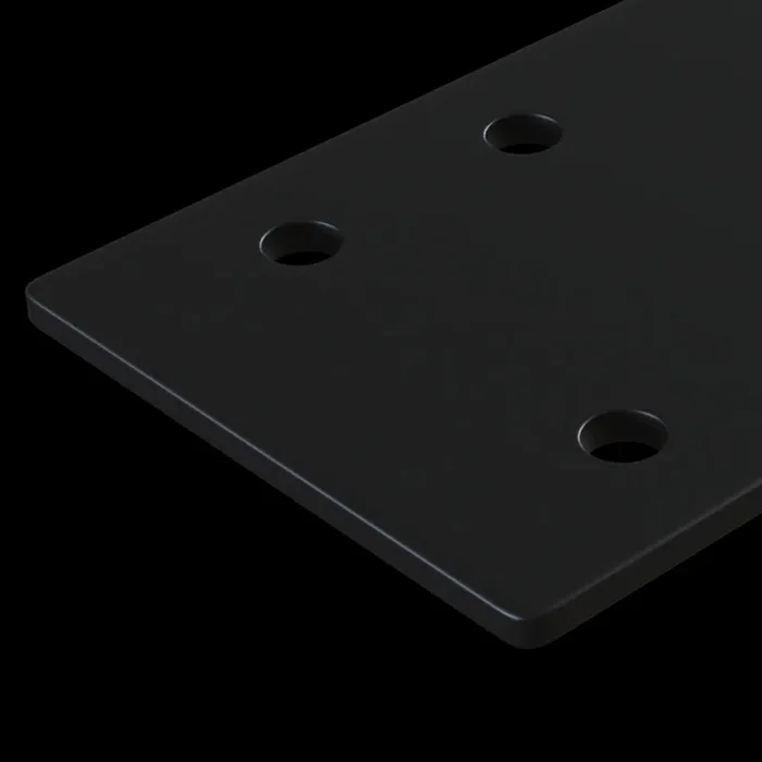 Copertura Barre per Sistema Illuminazione a Binario Nero - immagine 3