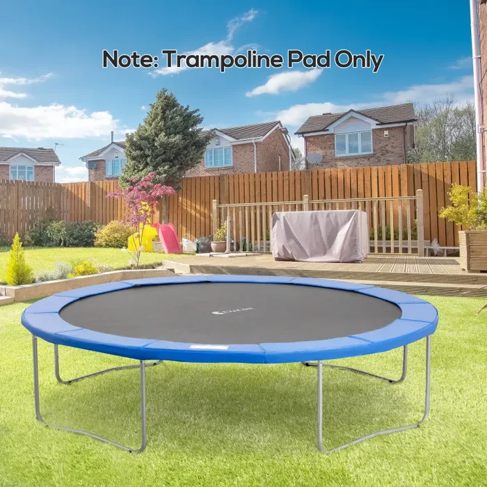 Copertura di Protezione per Trampolino Elastico Ø366 cm Blu - immagine 2