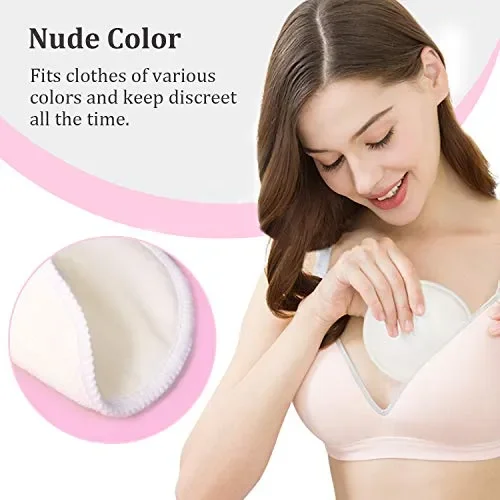 Coppette Assorbilatte Lavabili in Bambù 12cm/10pcs, Momcozy Copri 12cm Saldi - immagine 2