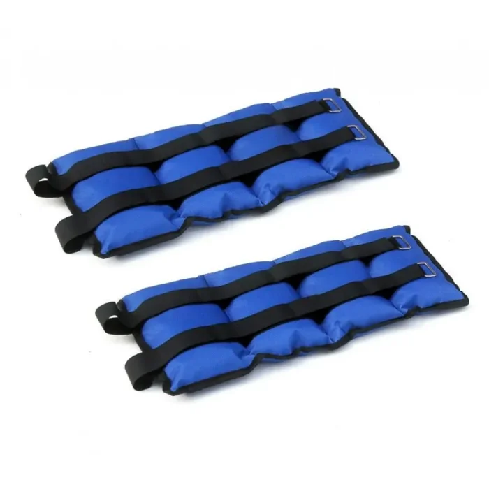 Coppia di Pesi 6 Kg per Caviglie e Polsi Blu