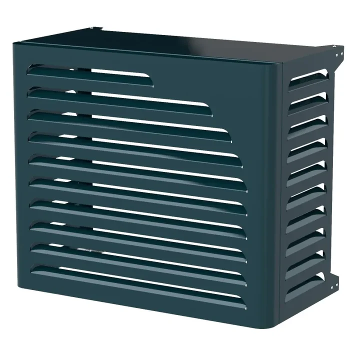 Copri Condizionatore 105x95x65 cm in Alluminio Curve L Antracite