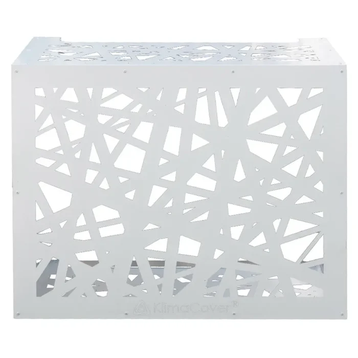 Copri Condizionatore 86x44x68 cm in Alluminio Glam M Bianco - immagine 2