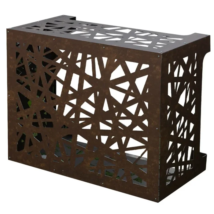 Copri Condizionatore 96x52x82 cm in Alluminio Glam L Corte Fornitura