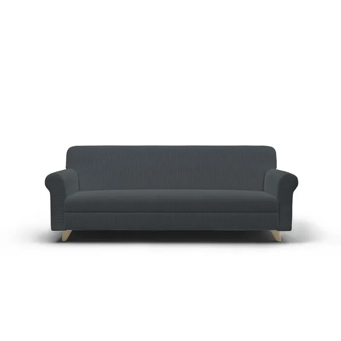 Copridivano Elasticizzato in Poliestere Iris Grigio Scuro Varie Misure Fornitura