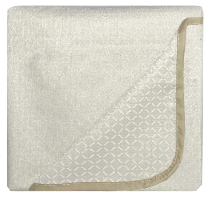 Copridivano in Poliestere con Penisola Destra Panna Varie Misure - immagine 3