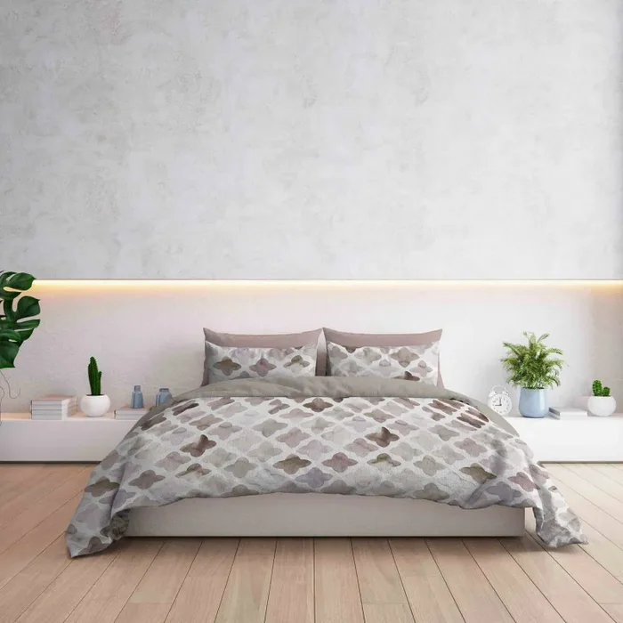 Copripiumino con Federe Stampato in Microfibra Florence Varie Misure - immagine 3