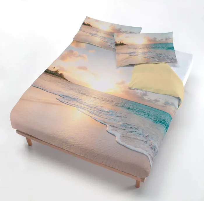 Copripiumino con Federe Stampato in Microfibra Haiti Varie Misure Vendita online