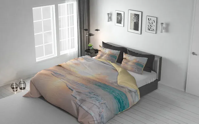 Copripiumino con Federe Stampato in Microfibra Haiti Varie Misure Vendita online - immagine 2