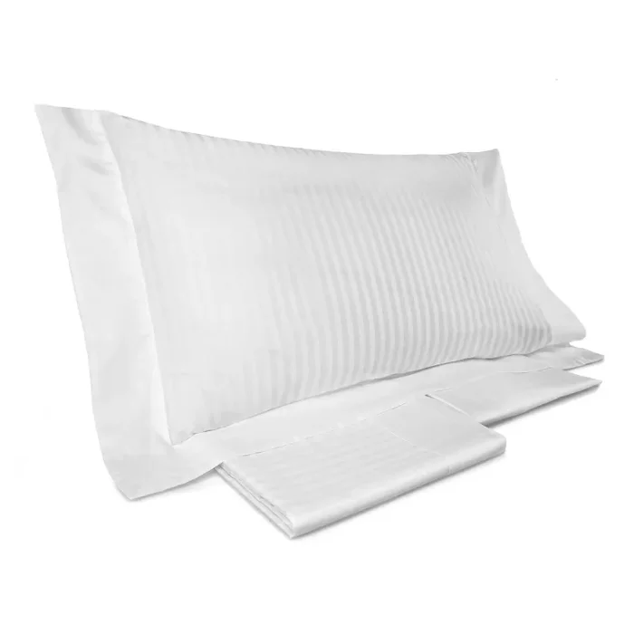 Copripiumino con Lenzuola e Federe Mitera Rubino Bianco Varie Misure - immagine 3