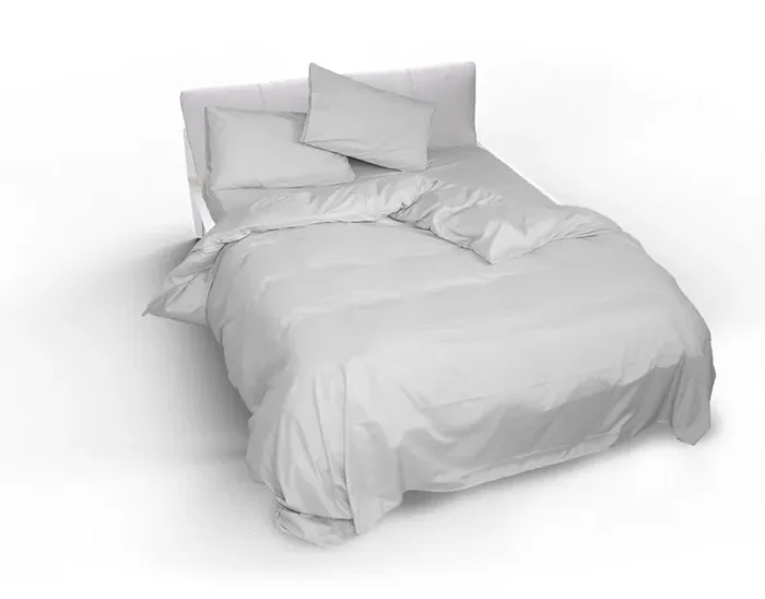 Copripiumino con Sacco e Federe Doubleface Bianco/Bianco Varie Misure - immagine 2