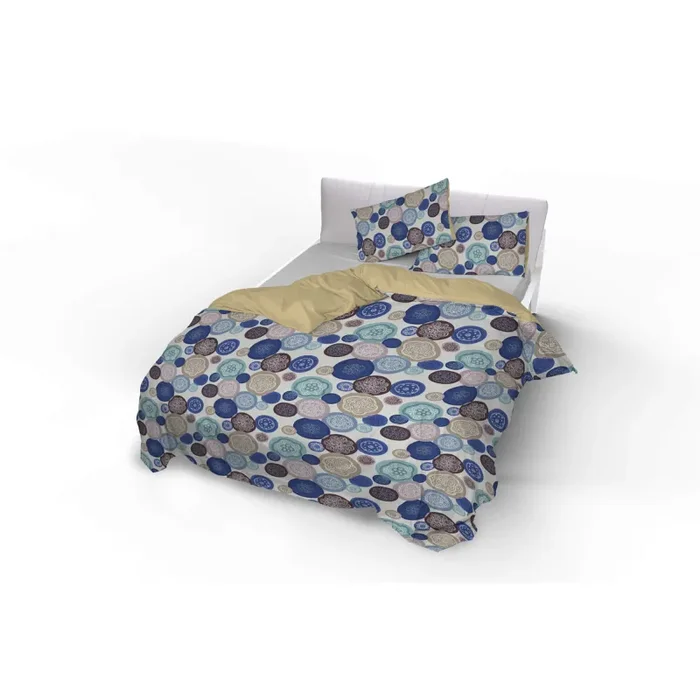 Copripiumino con stampa sul Sacco e Federe Doubleface Murrine Sconti - immagine 2