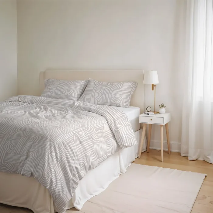 Copripiumino con Stampa sul Sacco e Federe Linea Ida Diana Varie Misure - immagine 2