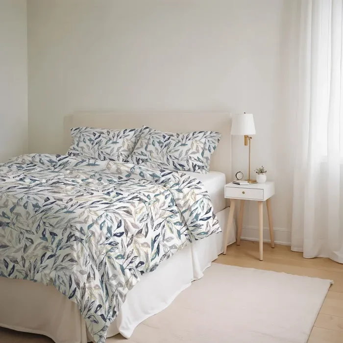 Copripiumino con Stampa sul Sacco e Federe Linea Ida Vesta Varie Misure - immagine 2