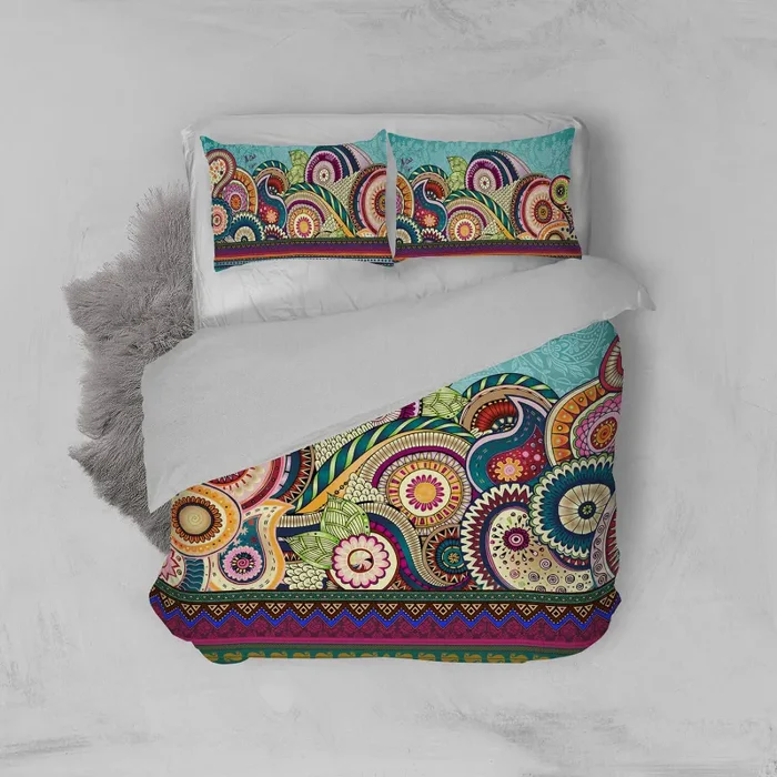 Copripiumino con stampa sul Sacco e Federe Matrimoniale - immagine 2