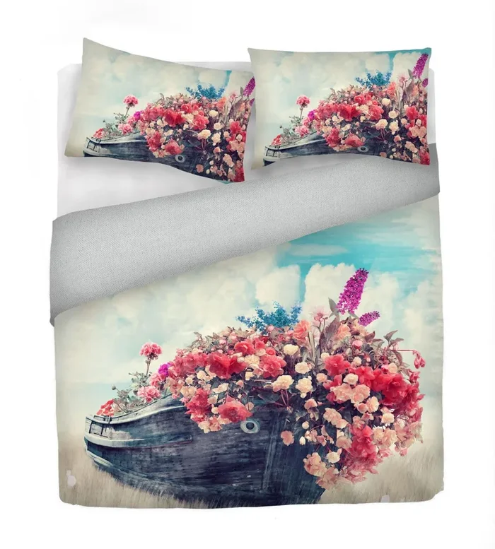 Copripiumino con stampa sul Sacco e Federe Matrimoniale - immagine 2