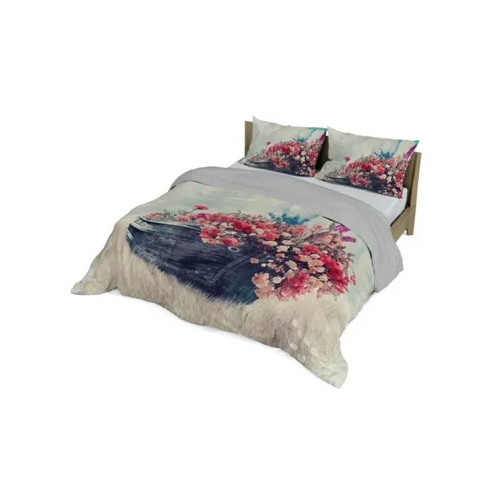 Copripiumino con stampa sul Sacco e Federe Matrimoniale - immagine 3