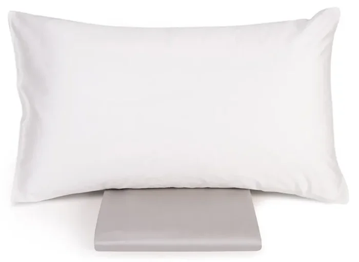 Copripiumino Double Face con Federe Mitera Madreperla Avorio e Sabbia Varie Misure