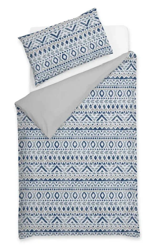 Copripiumino Double Face con Federe Stampato Hellas - immagine 3