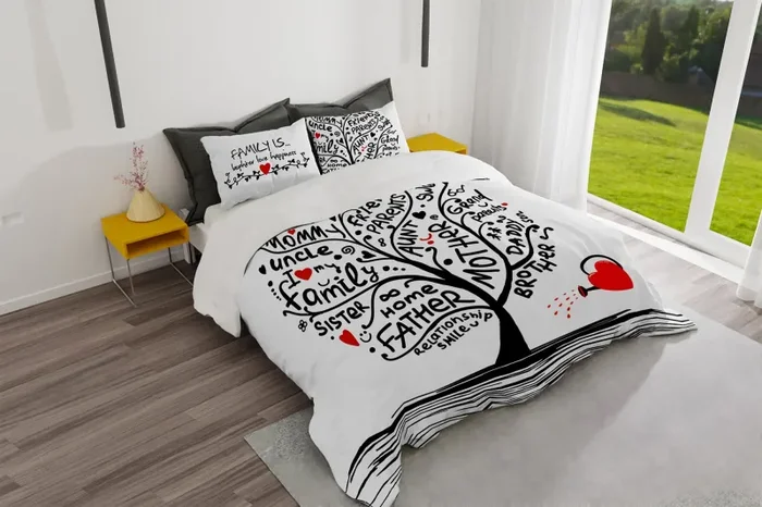 Copripiumino Matrimoniale con Federa Stampato Shine 03 - immagine 2