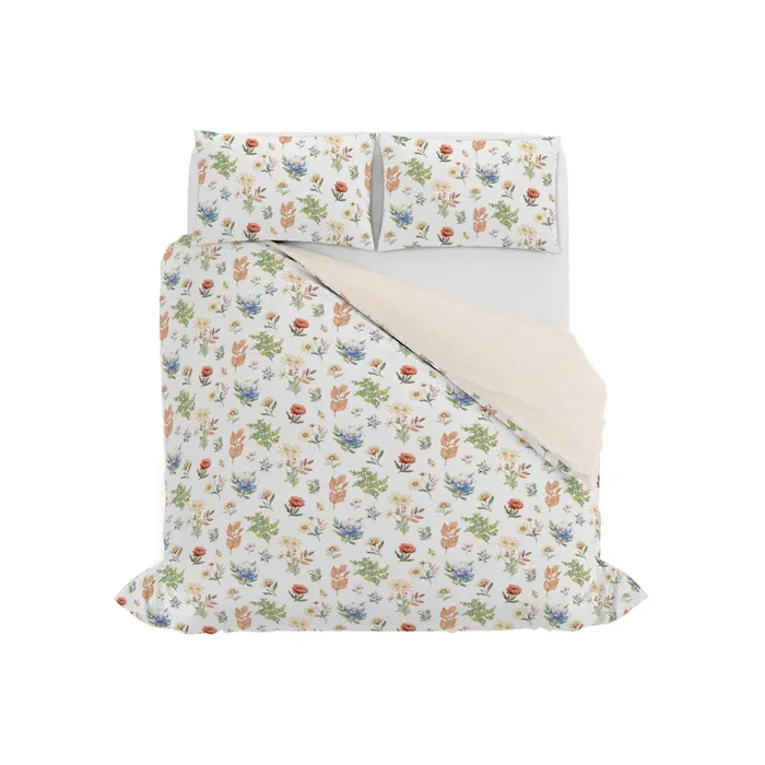 Copripiumino Matrimoniale con Federe Stampato in Puro Cotone Tala - immagine 2