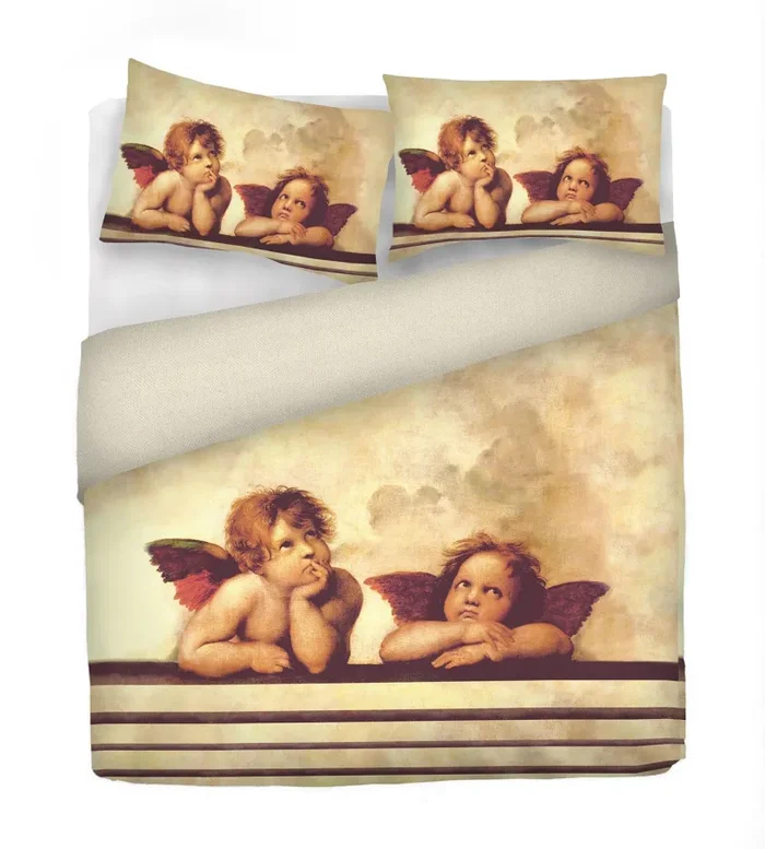 Copripiumino Matrimoniale con Stampa sul Sacco e Federe - immagine 2