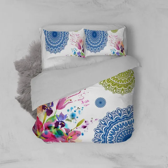 Copripiumino Matrimoniale Stampa sul Sacco e Federe Kio618 - immagine 2