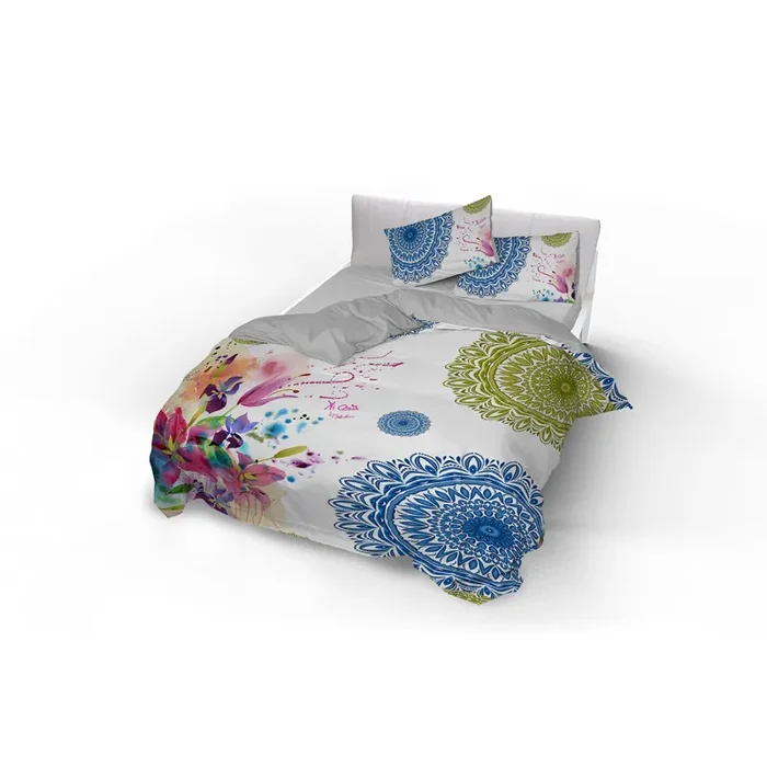 Copripiumino Matrimoniale Stampa sul Sacco e Federe Kio618 - immagine 3