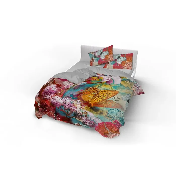 Copripiumino Matrimoniale Stampa sul Sacco e Federe Kio633 - immagine 3