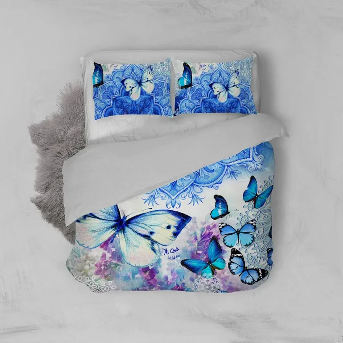 Copripiumino Matrimoniale Stampa sul Sacco e Federe Kio634 - immagine 2