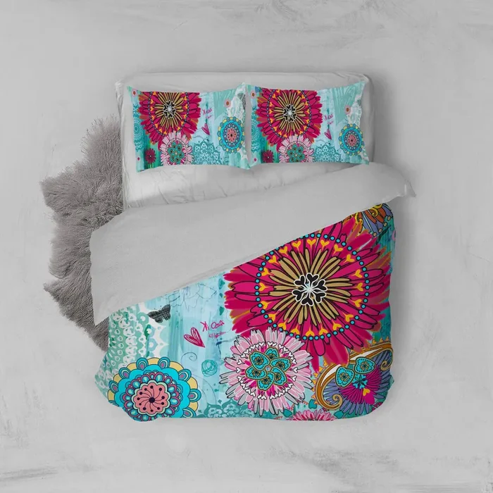 Copripiumino Matrimoniale Stampa sul Sacco e Federe Kio655 Online - immagine 2