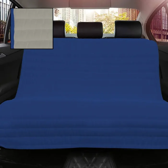 Coprisedile Posteriore Auto per Cani Gatti Doubleface royal/grigio chiaro - immagine 2