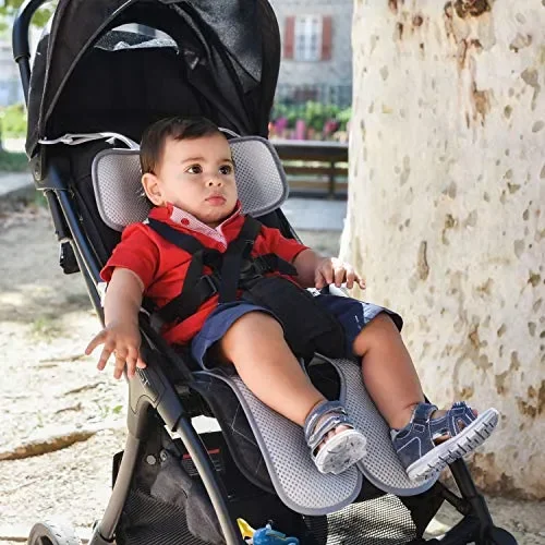 Copriseggiolino Estivo Passeggino Universale Antisudore Cuscino Materassino… - immagine 2