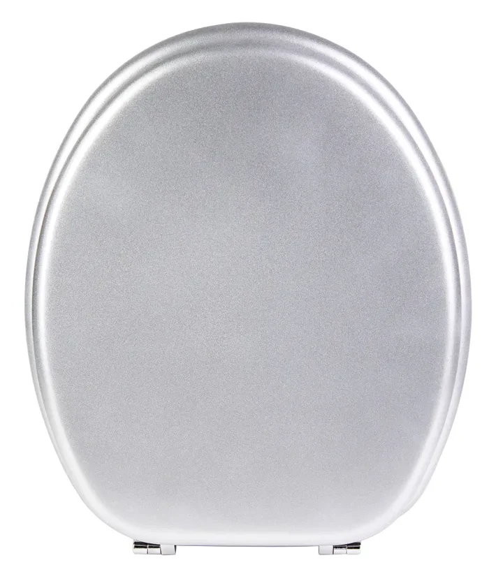 Copriwater Universale 5,5x45x38 cm in MDF Silver