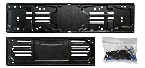 Cora 000116007 Set Portatarga 99, Metallo Anteriore e Posteriore con Kit…