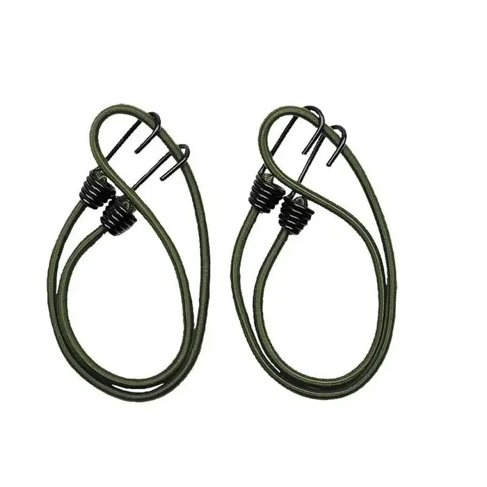 Corda Elastica con gancio Od MilTec - immagine 2