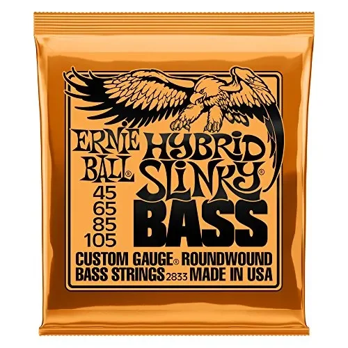 Cordes pour basse électrique Ernie Ball Hybrid Slinky Nickel Wauge –