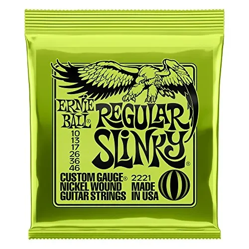 Cordes pour guitare électrique Ernie Ball Regular Slinky Nound – Single Pack