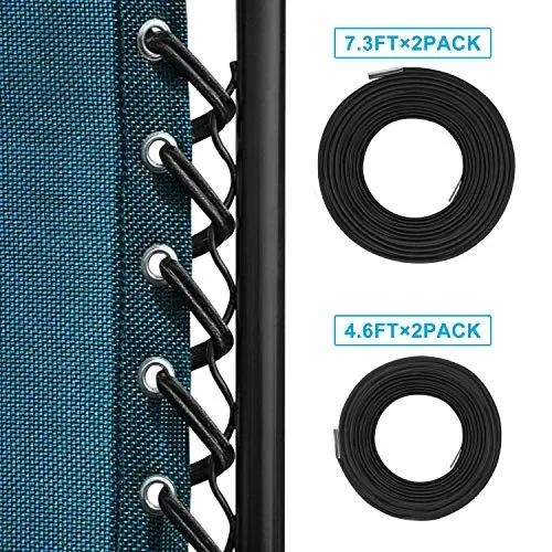 Cordini di ricambio universali per sedie a gravità zero (4 cordi), Keten,… Sconti