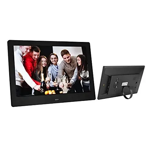 Cornice fotografica digitale, schermo elettronico 16: 9 LED HD, 1024 x 600…