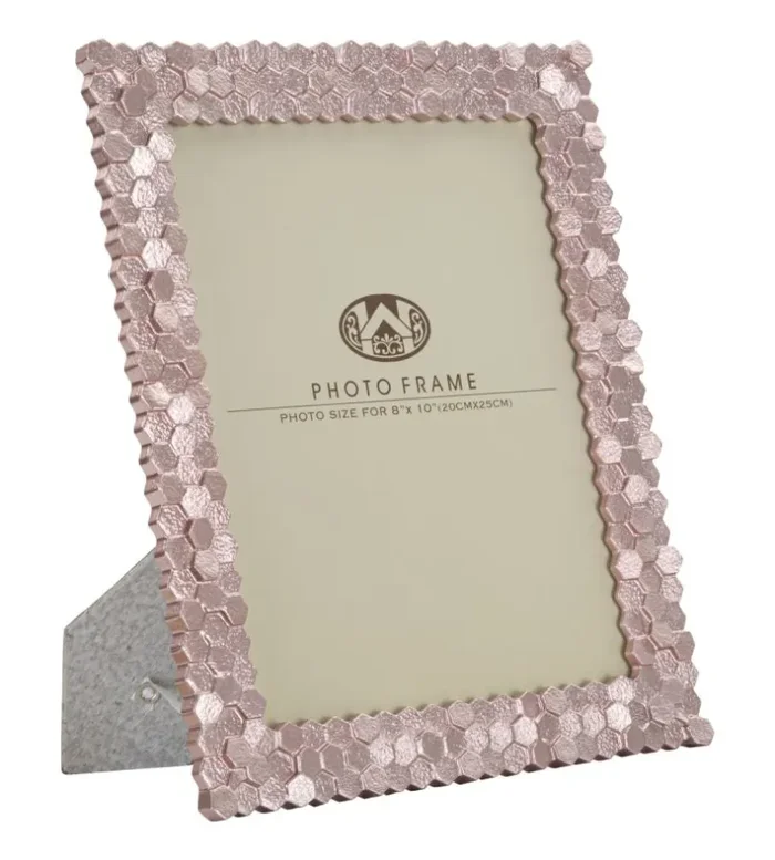 Cornice Pinky 25,7×1,9×30,7 cm in Poliresina e Vetro