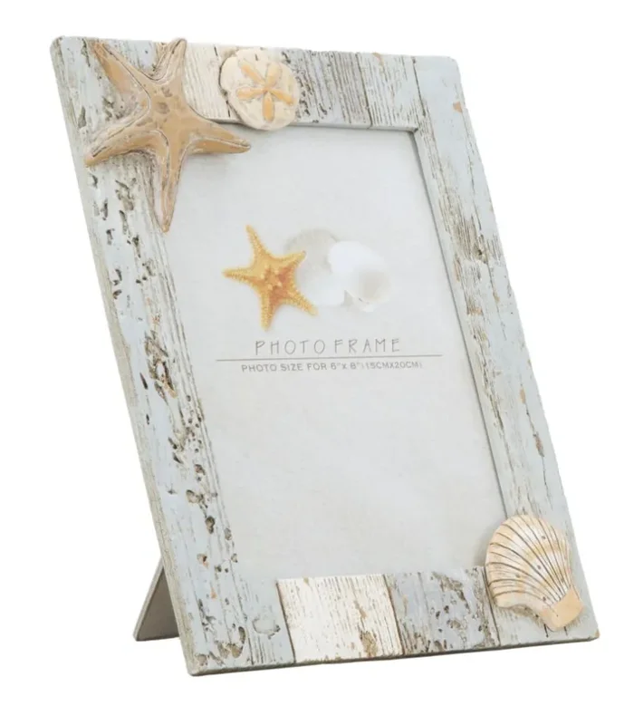 Cornice Shell 20,4×3,2×26,3 cm in Poliresina