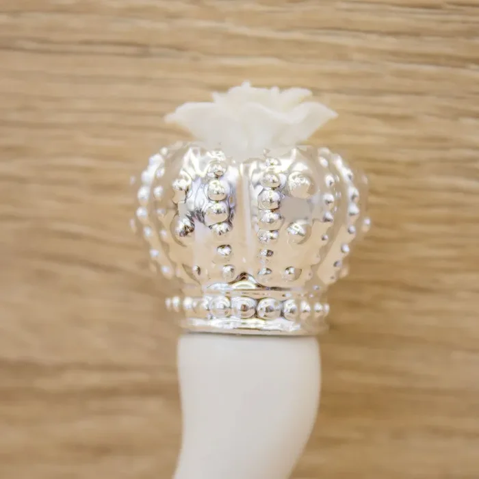 Corno Portafortuna Piccolo Argento Mandorle by Paben - immagine 3