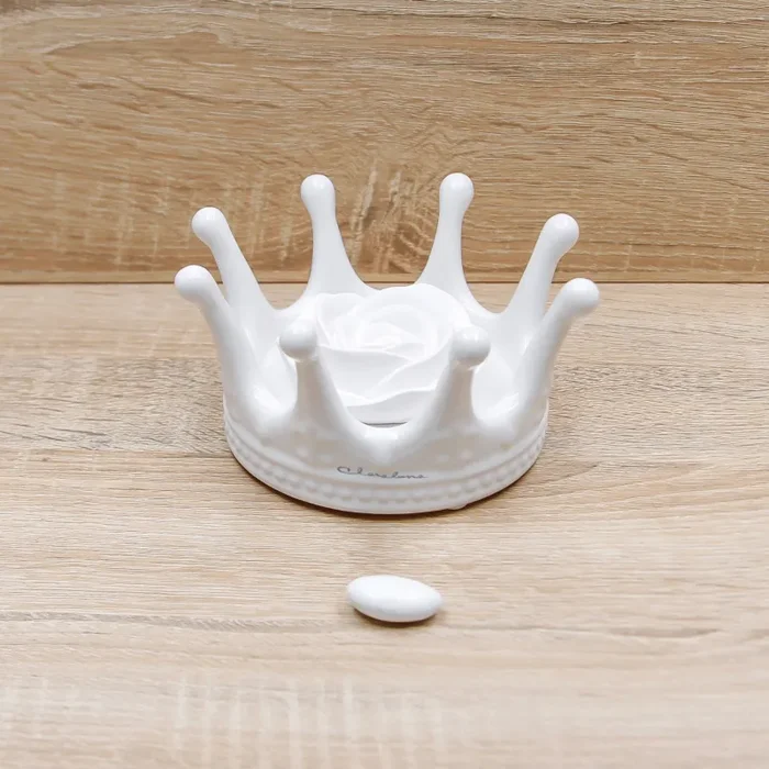 Corona con Rosa Grande Claraluna