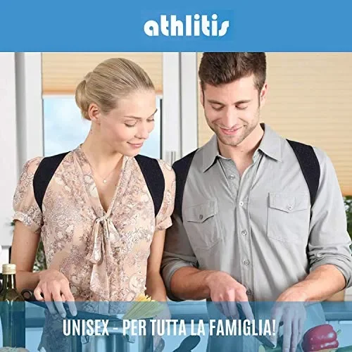 Correttore Postura Uomo Donna – Athlitis – Fascia Posturale Spalle e Schiena… Online - immagine 3