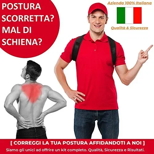 Correttore Posturale Uomo e Donna – Tutore medico + Fascia Elastica + Due… - immagine 2