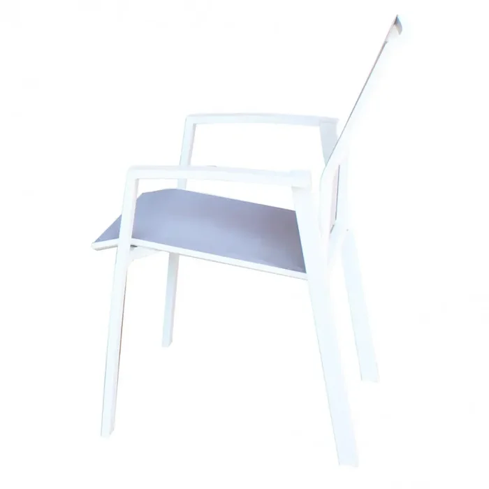 Cosma Outdoor Living Poltrona Maili Impilabile Bianca - immagine 3