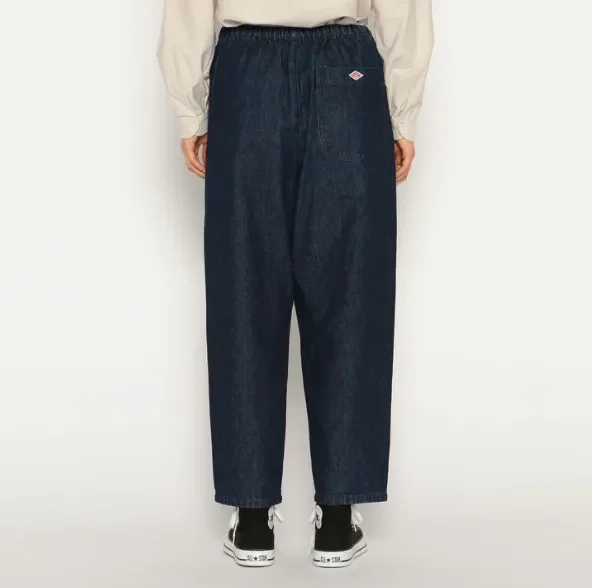 Cotton Easy Pants DK. Indigo – Danton - immagine 2