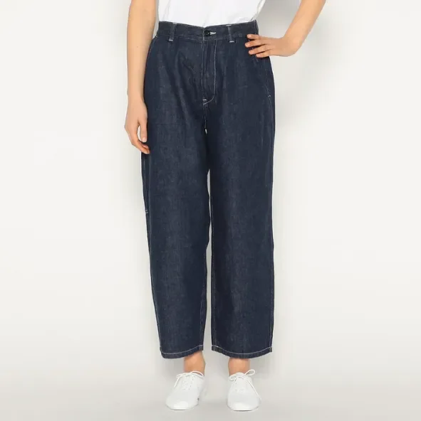 Cotton Twill Easy Pants Indigo – Danton